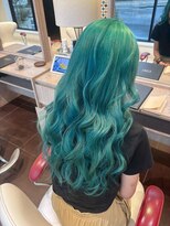 アース 会津若松店(HAIR&MAKE EARTH)&nbsp;エメラルドターコイズウェーブ