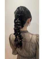ガル(GALL)&nbsp;【松山/GALL】編みおろしヘア