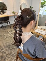 サイ(sai) 『後ろ姿まで可愛い編みおろしポニー』☆塩崎