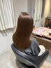 【超高濃度水素ケア】Lienカット+水素縮毛矯正+トリートメント¥22770~