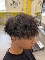エイトメン 池袋東口店(EIGHT MEN) 縦落ちパーマ マッシュ