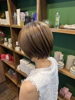 リル 海浜幕張(relle) 【海浜幕張で叶う髪質改善】丸みショート