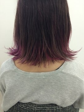 キー(kii) ぽんぽんポイントカラーパープル