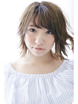 ティアラ 桜木町(TIARA) モーブカラー☆レイヤーボブ☆くびれミディ by TIARA