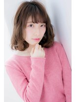 ローレン(LOREN)&nbsp;＊LOREN＊セミウェットモーブカラー大人カジュアルウェーブ