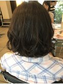 肩上の軽やかな動きのあるボブ♪