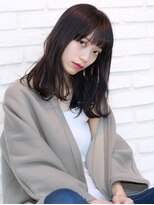 ジーナハーバー(JEANA HARBOR)&nbsp;JEANAHARBOR】暗髪グレージュカラーで大人可愛く☆