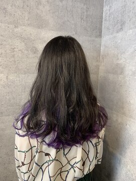 キャラ シャローネ 池袋(Chara Chalone) インナーカラーラベンダー【キャラシャローネ池袋】