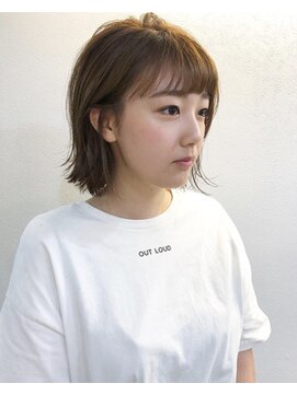 ステア メゾン(stir maison) 小顔に見せるヘアー『ワンサイドショート』MAKOTO