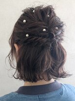 アクイール ピュール ヘア(Accueillir Pur hair)&nbsp;【ピュール】【柳橋奈緒】お呼ばれ☆ハーフアップ【長岡】