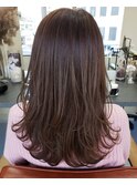 ブルーバイオレット+ロングレイヤー☆