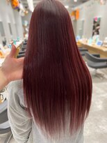 アヴァンス 京橋店(AVANCE)&nbsp;ブリーチなし深みレッド