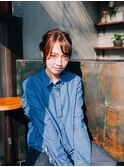 ルーズねじりアレンジ