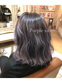 透明感抜群◎！パープルシルバー