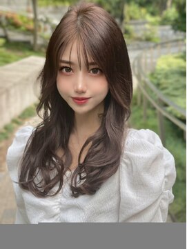 サードバイローラン(THiRD by ROULAND) デジタルパーマミニウルフテラコッタくすみブルー20代30代40代