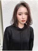《juu.》charcoal greige/nuance bob