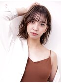 大人かわいい似合わせ小顔美髪こなれミディ0703