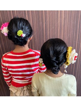 エフプロモーションヴァンカウンシルブリーズ(VAN COUNCIL BReeze) 七五三ヘアセット