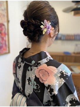 ミッキー(Micky) 浴衣着付けヘアセット