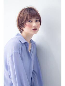 スノードロップ 高円寺店(Snowdrop) 前髪/マチルダボブ/ピンクベージュ/インナーグレージュ/高円寺