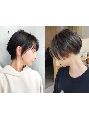 骨格やイメージに合わせたショートカットで“今までで一番のお気に入り”ヘアスタイルへ*[船橋]