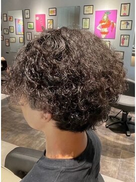 ビーストバイブランカ 刈谷三河安城(BEEst by BLANCA) ソフトツイストスパイラルパーマ刈り上げマッシュ