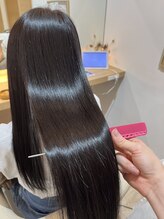 髪質改善酸性ストレート　施術例