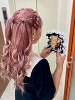 エターナルバイマティーナ(Eternal by MATINA)&nbsp;【編み込みカチューシャ&ハーフツイン立体リボン】20代30代40代