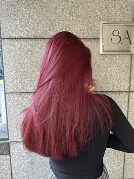 サンク(SANC) チェリーレッド