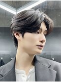 【Infinis】センターパート×ダウンパーマ