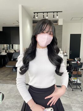 ジン(JIN) ブルーブラック☆紺色☆韓国ヘア☆アニョハセヨ☆久留米☆