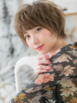 カバーヘア 上尾西口店(COVER HAIR) 細めハイライト韓国風抜け感マッシュパーマc6上尾20代30代40代