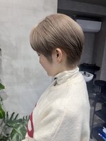 メイドバイスティーン(MADE BY STEEN) ショート×ミルクティーグレージュ