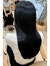 【最高級】髪質改善うるおい艶カラー ＋ カット＋ 艶髪シルクトリートメント