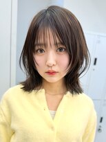 サンド 大阪梅田(sand)&nbsp;レイヤーカット/ウェットヘア/縮毛矯正/ニュアンスパーマ