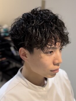 ガニメデ(GANYMEDE)の写真/メンズ専門店だからこそ可能なスタイルをご提案します★柔らかい動きを出しつつ無造作なパーマが得意◇