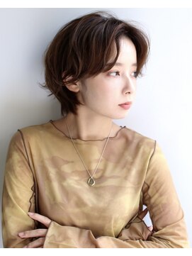 ゲストヘアー(GUEST hair) 大人の余裕を感じる、ナチュラルショート