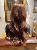 20代30代ブリーチなし大人可愛いゆるふわ韓国ウェーブロング
