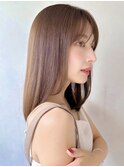 デジタルパーマ斜めバングレイヤーカット愛され#403f0620