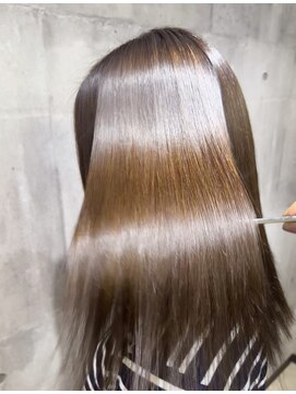 シェノン 近鉄奈良店(CHAINON) カラーと同時に美髪縮毛矯正