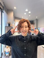 ダニーコウベ(Danny kobe)&nbsp;オレンジとパーマ