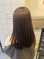 カミケンパセオ(kamiken.paseo)&nbsp;透明感◎ベージュカラー×ミディアム【カミケンパセオ/福島】