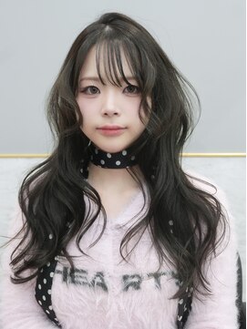クム(kumu) 韓国ヘア/レイヤーカット/暗髪/グレージュ/髪質改善