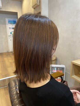 ヘア チョコレート (Hair Chocolate) 肩くらいの軽めボブ