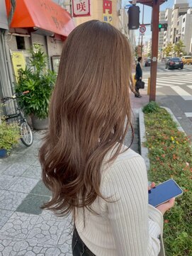 ボアップ 松山店(boappu) #ベージュカラー#髪質改善トリートメント