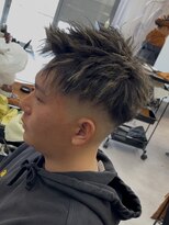 リプレイ 草津店(RIPLAY) ツイストジェット/MEN’S HAIR/リバースセンターパート