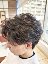 ゼル 新越谷店 ZELE&nbsp;メンズの大人ニュアンスパーマ