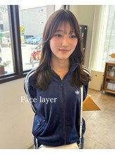 トイズファクトリー(Toys Factory) 顔周りレイヤーを巻いて毛先に動きをプラス♪イメチェン