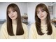 ラヴィズム 小新店(LUVISM)の写真/艶と質感で魅せる。上品ロング・ディアムヘアの似合わせ提案小新/ミディアム/顔周りレイヤー/学割/ダブル