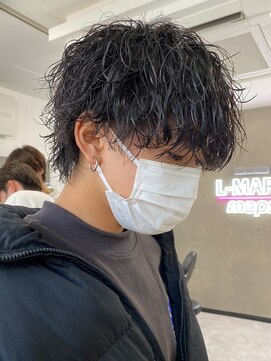 エルマーク 本山(L-MARK) シャドウパーマ/ツイストスパイラル/サーフカール/men's